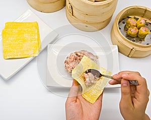 Manufacture of dim sum