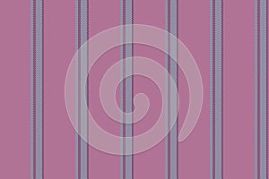 Manufacture lines textile vector, funky vertical background texture. Room seamless fabric stripe pattern in pink and cyan colors