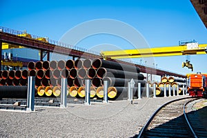 Manufacture of steel pipes for the subsea gas pipeline