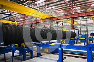 Manufacture of steel pipes for the subsea gas pipeline