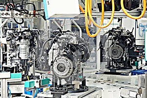 Manufacturing of car engine