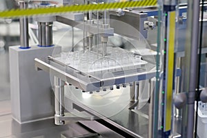 Manufacturing equipment in pharmaceutical factory