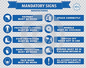 Manufacturing Mandatory Signs