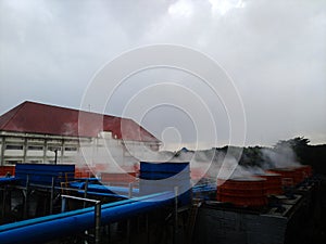 Manufacturing proses cloudy pipe factory coolintower