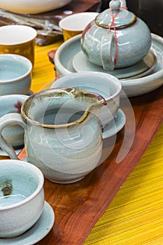 Manufacturing tea set