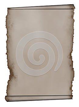Manuscript, aged scroll grunge paper background