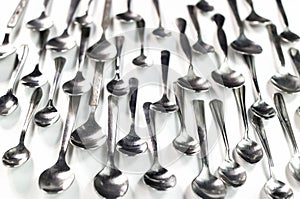 Many coffee spoon
