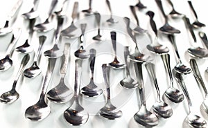 Many coffee spoon