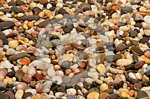 Many-colored little stones