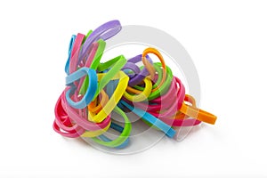 Many Colored Rubber Bands