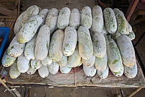 Many of delicious green hatch winter melon for sale