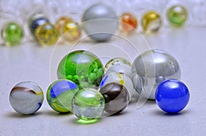 Many different marbles