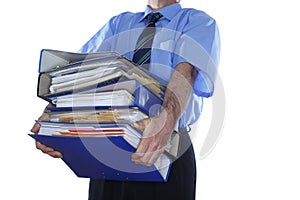 Many document folders