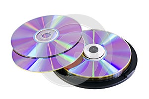 Many DVD discs