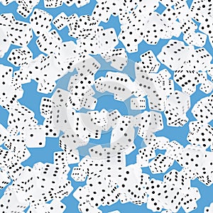 Dice texture isolated