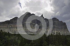 Many Glacier entry to Glacier National Park