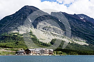 Many Glacier Hotel in Glacier National Park