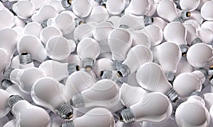Many Incandescent Bulbs photo