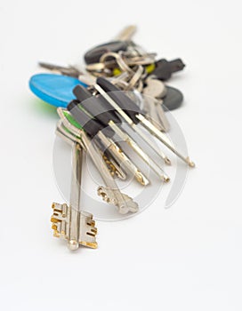 Many keys for house