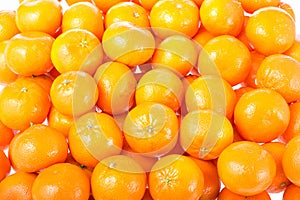 Mandarines background.