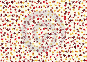 Many multicolored stars background. holiday man symbol