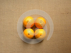 Many Navel oranges