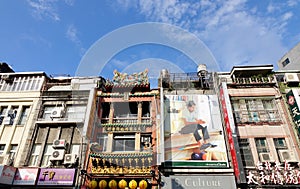 Many old houses in Taipei