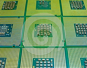 Many Processors with a plurality of contacts photo