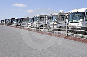 Many recreation vehicles