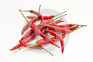 Many red chillis,  background