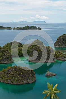 Many small green Islands belonging to Fam Island