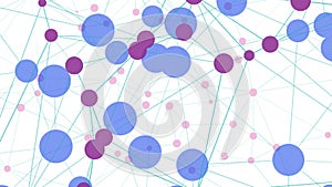 Many triangles abstract connection design creative graphic backgrounds