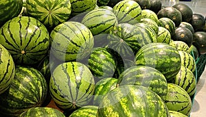 Many watermelons