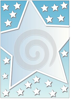 Many white stars photo