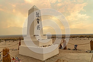 Manzanar National Historic Site Monument in Inyo County CA