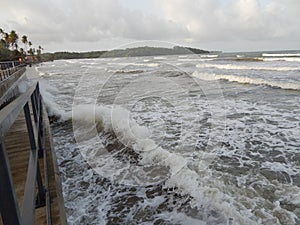 Manzanilla Beach, Trinidad and Tobago, West Indies photo