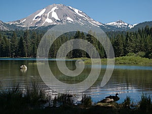 Manzanita Lake, Lassen Volcanic National Park photo