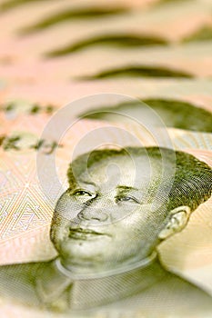 Mao Zedong from a Banknote