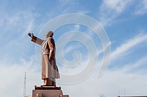 Mao Zedong Sculpture in Zhongshan Square