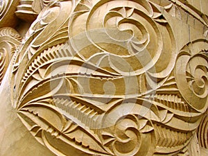 Maori Sculpture Art