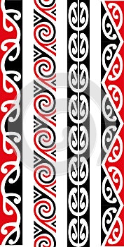 Maori Seamless Pattern Designs