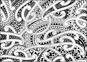 Maori style ornament