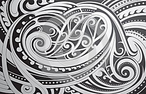 Maori style ornament