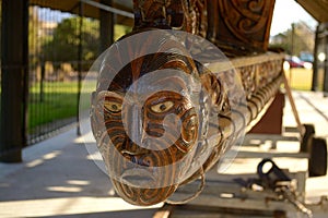 Maori Warrior carving