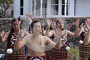 Maori Youths Perform Haka ICC CWC 2015