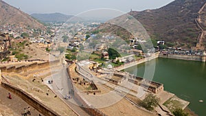 Maota Lake view from Amer Fort