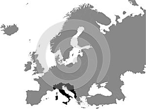 Map of Adriatic Region