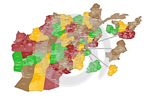 Map of Afghanistan