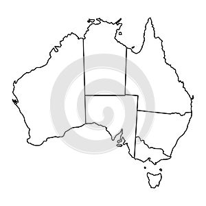 Map of Australia