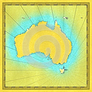Map of Australia
